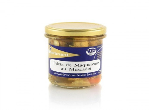 SARL Kerbriant ( Conserverie ) - Filets de Maquereaux au Muscadet - 200g