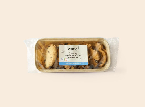 Omie - Cookies pépites de chocolat et noisettes - 200 g