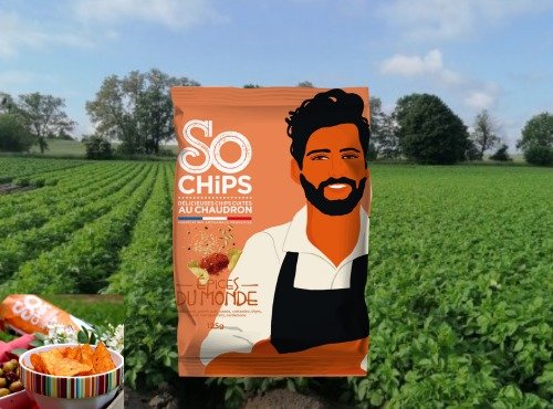 SO CHiPS - Chips Épices du monde 10x125g