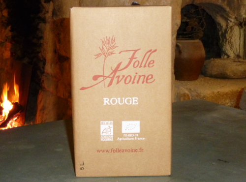 Domaine Folle Avoine - IGP Pays d'oc Rouge Bio - Bag In Box Rouge 5L 2020