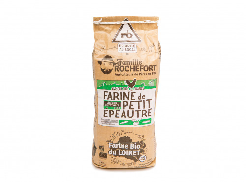 Famille Rochefort - Farine 100% petit épeautre bio (engrain) 1 kg