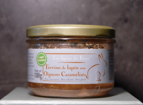Fromage Gourmet - Terrine De Lapin Aux Oignons Caramélisés