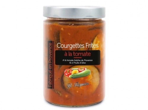 Conserves Guintrand - Courgettes frites à la tomate de Provence YR - bocal 327 ml X 12