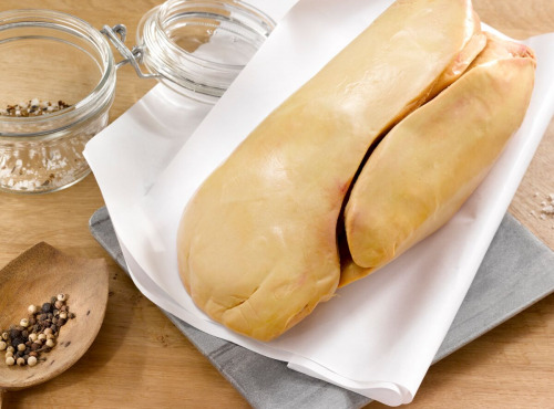 Ferme des Hautes Granges - [Précommande] Foie gras de canard barbarie cru Extra non déveiné 480gr