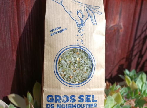 Marais Salants la Griffardière - Gros Sel Citron/Estragon 500gr