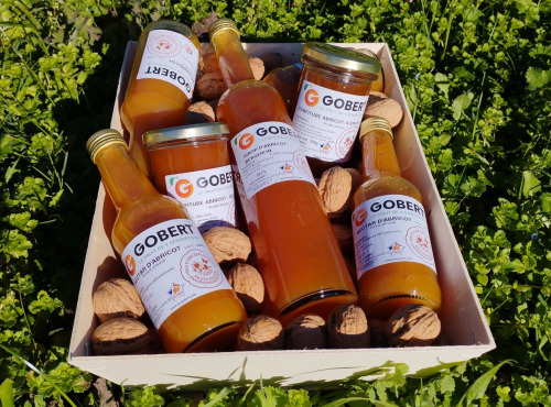 Gobert, l'abricot de 4 générations - COFFRET Cadeau - Abricots et noix