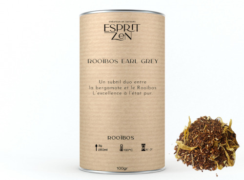 Esprit Zen - Rooïbos "Earl Grey" - Boite 100g