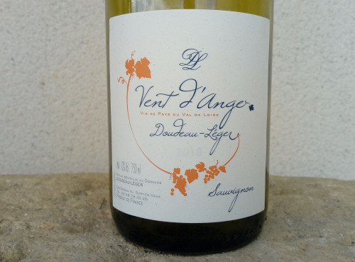 Domaine Doudeau-Leger - Vent d'Ange - Vin de Pays du Val de Loire Blanc IGP 2022 - 3 Bouteilles