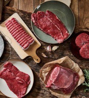 La Ferme d'Auzannes - Colis MIXTE 10 KG Boeuf avec Steaks Entiers et Hachés