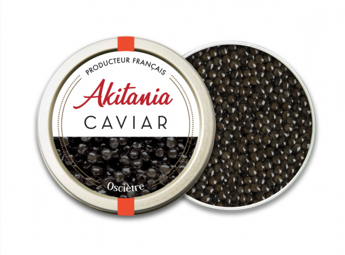 Akitania, Caviar d'Aquitaine - Akitania caviar Osciètre 50G