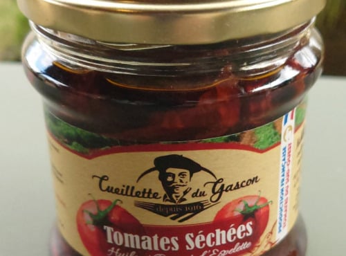 Maison du Pruneau - Cueillette du Gascon - Bocal De Tomates Séchées À L'huile Et Piment d'Espelette