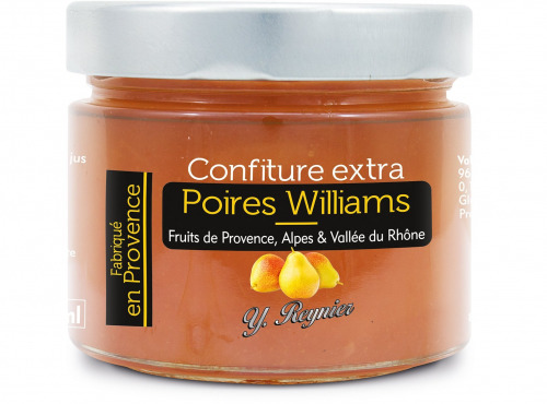 Conserves Guintrand - Confiture Extra De Poire Williams De Provence 314ml- Bocal 314 Ml X 12