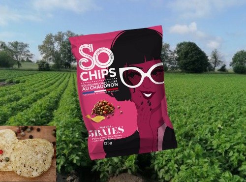 SO CHiPS - Chips aux Poivres et Baies 10x125g