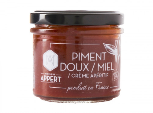 Monsieur Appert - Crème Apéritif Piment Doux Rouge /miel