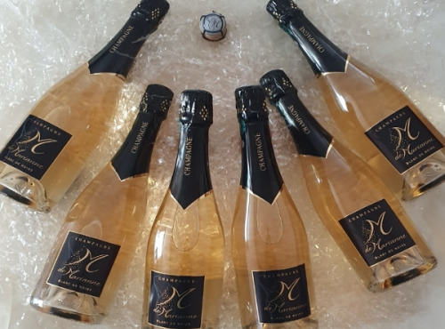 Champagne M de Marianne - Champagne M Blanc de Noirs 100% Pinot Noir - 6 bouteilles