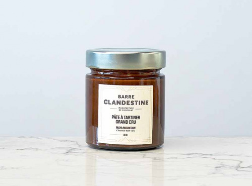 Barre Clandestine - Pâte à tartiner grand cru - 200g