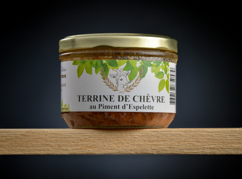 Le Petit Perche - Terrine De Chevre Au Piment D'espelette