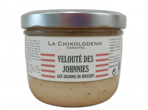 La Chikolodenn - Velouté des Johnnies 230g ou délice crèmeux à l'oignon rosé de Roscoff AOP