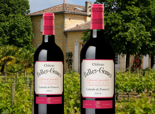 Château Belles-Graves - AOC Lalande de Pomerol 2016 - Château Belles-Graves  2x75cl