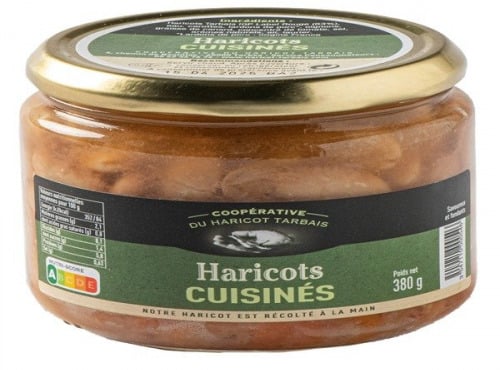Mamy Suzanne Occitanie - Haricots tarbais cuisinés - 380 g
