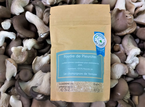 Les champignons de Vernusse - Poudre de pleurotes - 40g