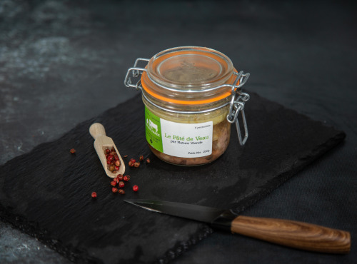 Nature viande - Pâté de veau au foie gras + rosette 2022 BIO