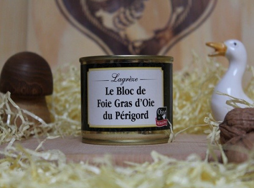 Lagreze Foie Gras - Bloc de Foie Gras d'Oie du Périgord