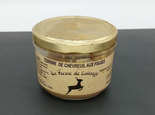 La Ferme de Collonge - Terrine chevreuil figue