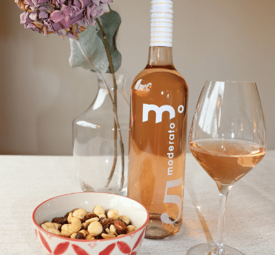 Moderato - Vin Rosé Allégé Alcool 5% BIO