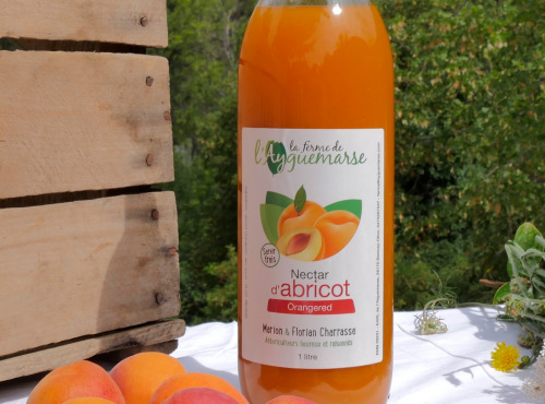 La Ferme de l'Ayguemarse - Nectar d'abricot Orangered 1L