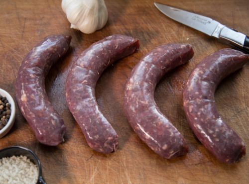 Bisons d'Auvergne - Saucisses 100% Viande de Bison