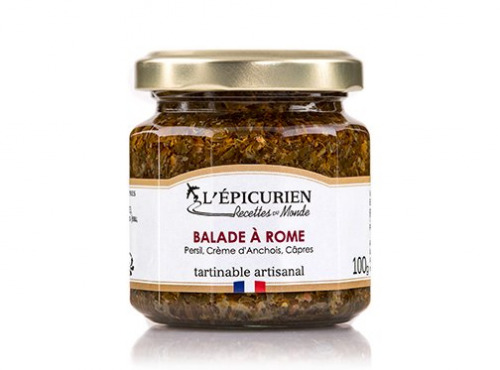 L'Epicurien - Balade à Rome - Persil Crème anchois Câpres - 100g