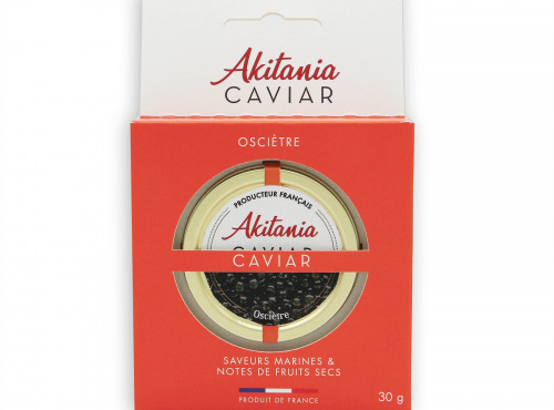 Akitania, Caviar d'Aquitaine - Caviar D'aquitaine Akitania Oscietre Coffret 30g