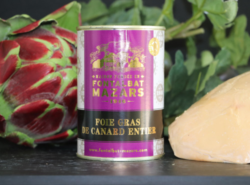 Fontalbat Mazars - Foie Gras de Canard entier boite 390 gr