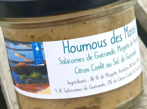 Ferme du Bois de Boulle - Houmous des Marais Mogette Citron Salicornes