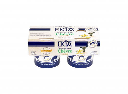 Bastidarra - Ekia - Yaourt chèvre vanille 2*125g