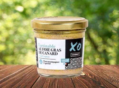 XO Gourmet - Tartinable au foie gras et au cognac 80g