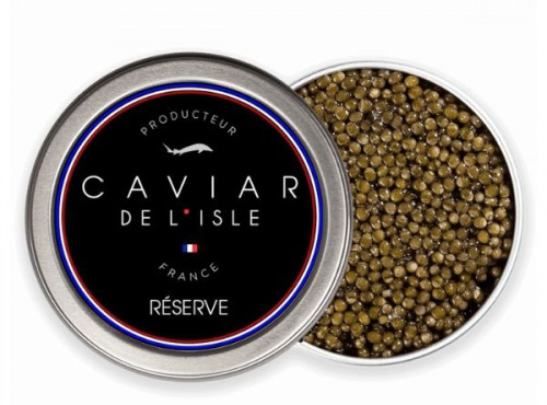 Caviar de l'Isle - Caviar Baeri réserve Français 500g - Caviar de l'Isle