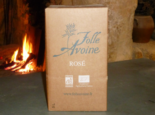 Domaine Folle Avoine - IGP Pays d'oc Rosé Bio - Bag In Box Rosé 5L 2021