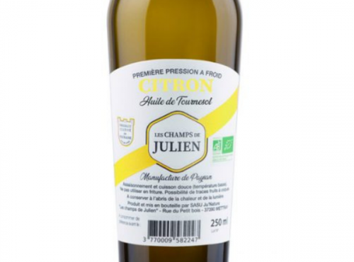 Les Champs de Julien - Huile Aromatisée au Citron
