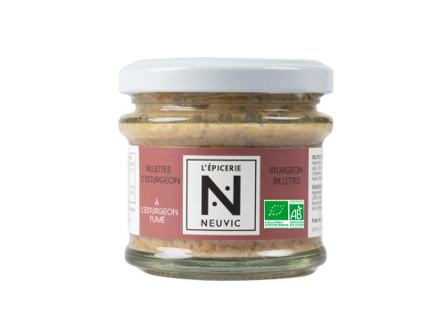 Caviar de Neuvic - Rillettes d'Esturgeon fumé BIO x 6