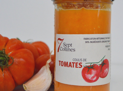 Sept Collines - Le coulis de tomates - 12 x 240 g