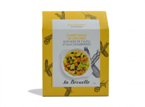 La Brouette - Pour 2 Pers, curry Doux De Légumes Aux Cramberries.
