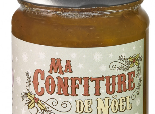 Muroise et Compagnie - Confiture De Noël Pommes, Poires, Noix, Raisins Secs  Et Épices À Pain D'épice
