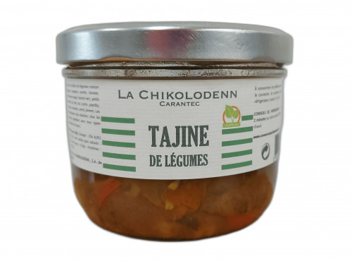 La Chikolodenn - Tajine de légumes végétarien aux épices et aux dattes 280g