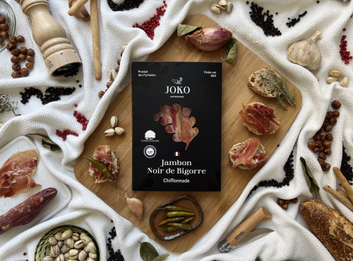 JOKO Gastronomie Sauvage - Chiffonnade de Porc Noir de Bigorre AOP - 24 mois d'affinage