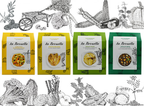 La Brouette - Pour 8 Pers. - Curry De Doux + Endives + Fenouil + Lentilles Vertes - Convient aux végétariens