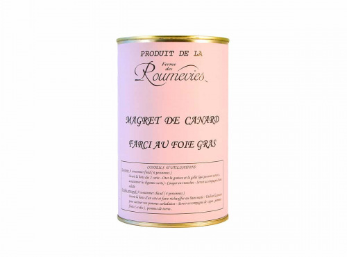 La Ferme des Roumevies - Magret de canard farci au foie gras entier de canard 700g