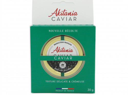 Akitania, Caviar d'Aquitaine - Caviar D'aquitaine Akitania Nouvelle Récolte Coffret 30g