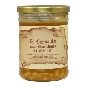Domaine de Favard - Lot de 10 - Cassoulet aux Manchons de Canard 600g